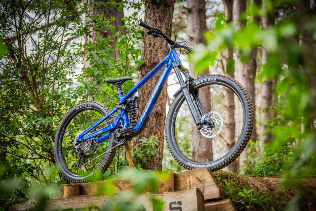 An image showing a typical rental bike available to hire at the bike park